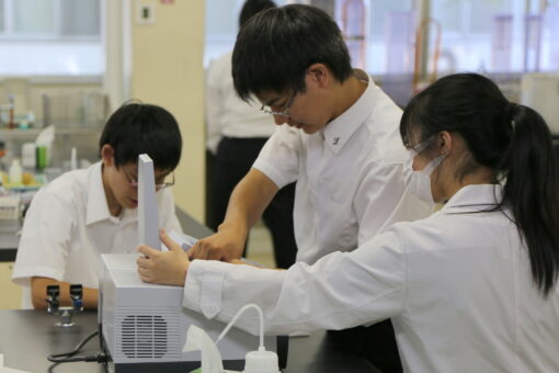 【生物科学科】岡山県立津山高校の生徒さんがSSHの実験に来られました！